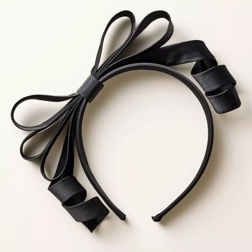 Kate Spade x Target Ribbon Bow Headband Black